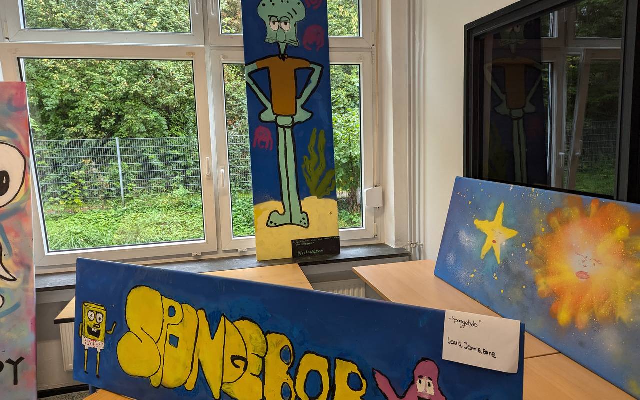 Graffiti Albert Einstein-Realschule