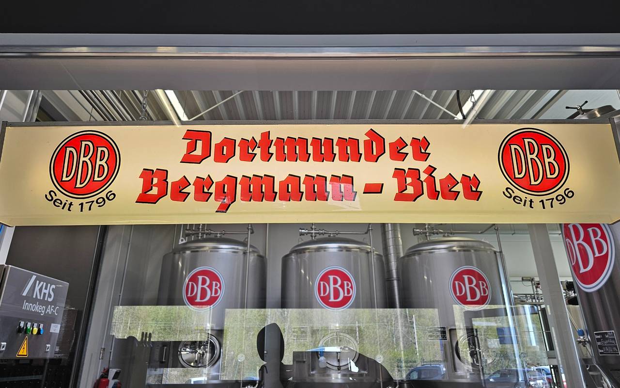 Bergmann Bier Brauerei in Dortmund.