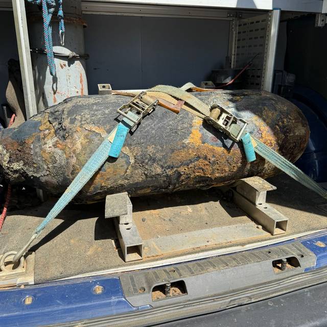 Bei dem Fund am Rombergpark handelte es sich um eine amerikanische 250-Kilo-Bombe aus dem Zweiten Weltkrieg, die inzwischen entschärft wurde.