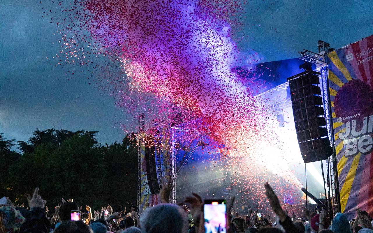 Ein Bild vom Auftritt von DJane Lari Luke auf dem Juicy Beats 2024.