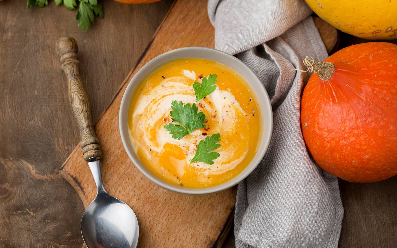 Kürbissuppe