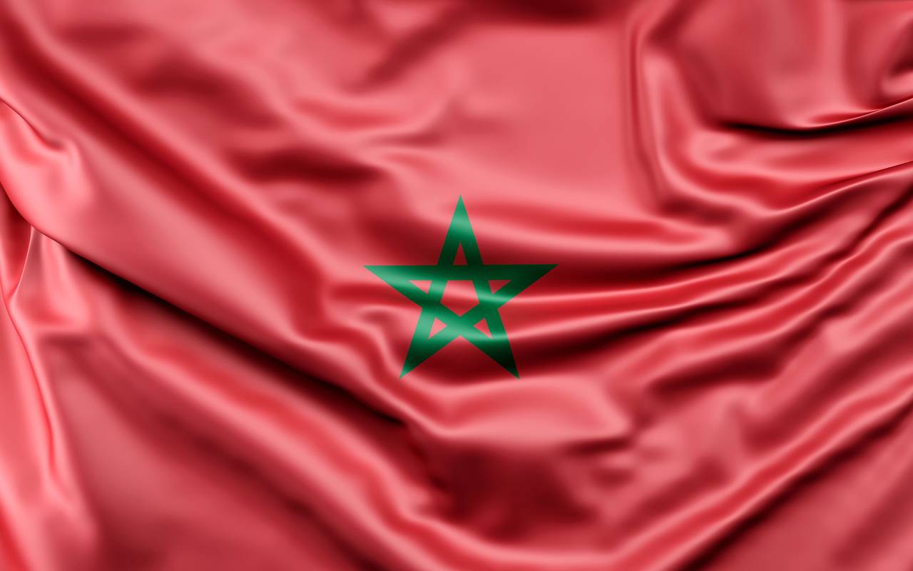 Marokko Flagge