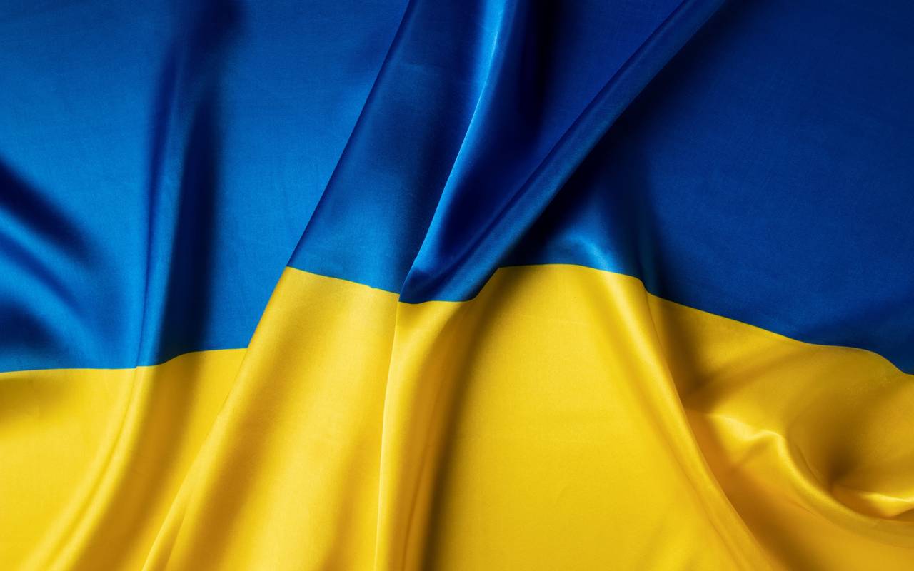 Ukrainische Flagge