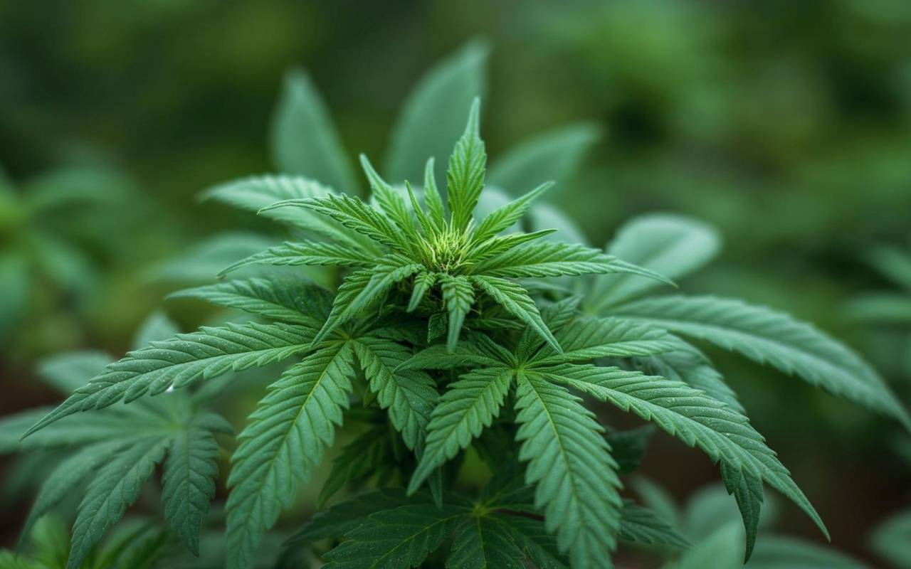 Cannabispflanze