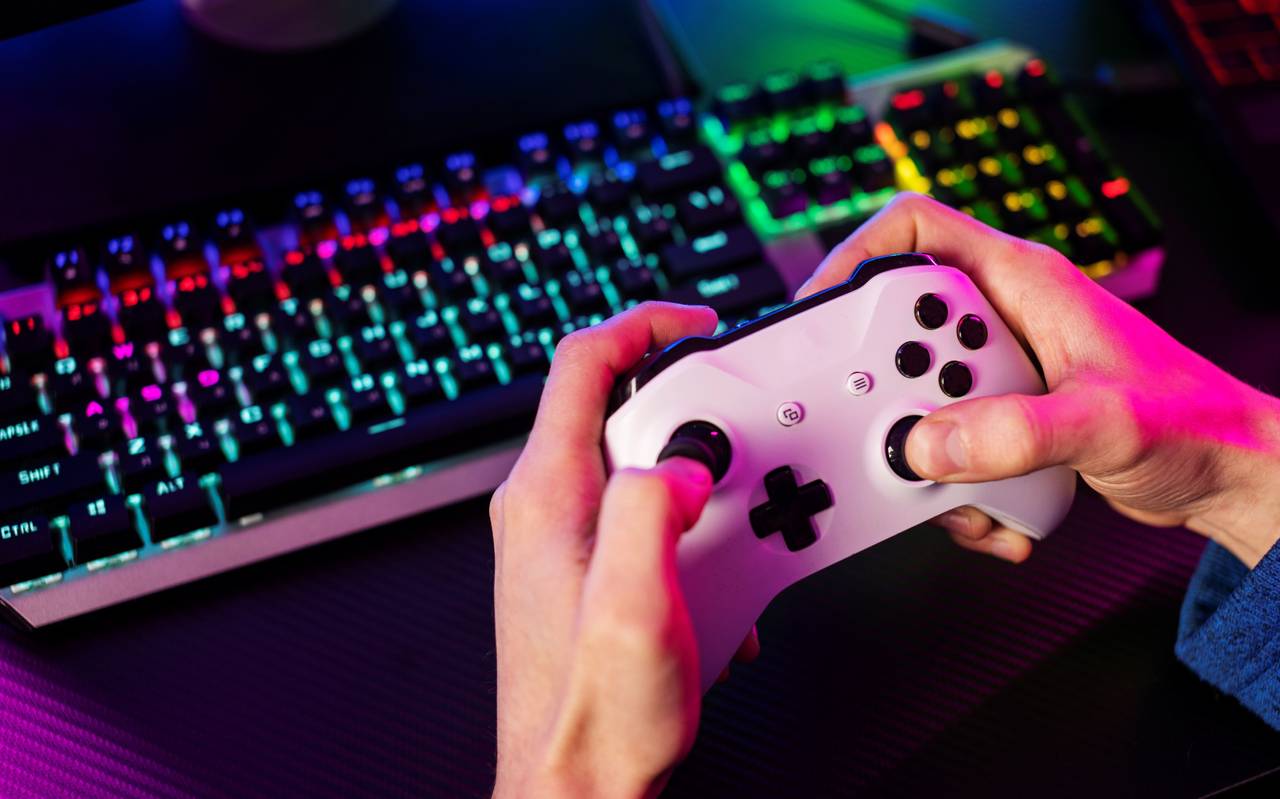 Controller zum spielen von Videospielen
