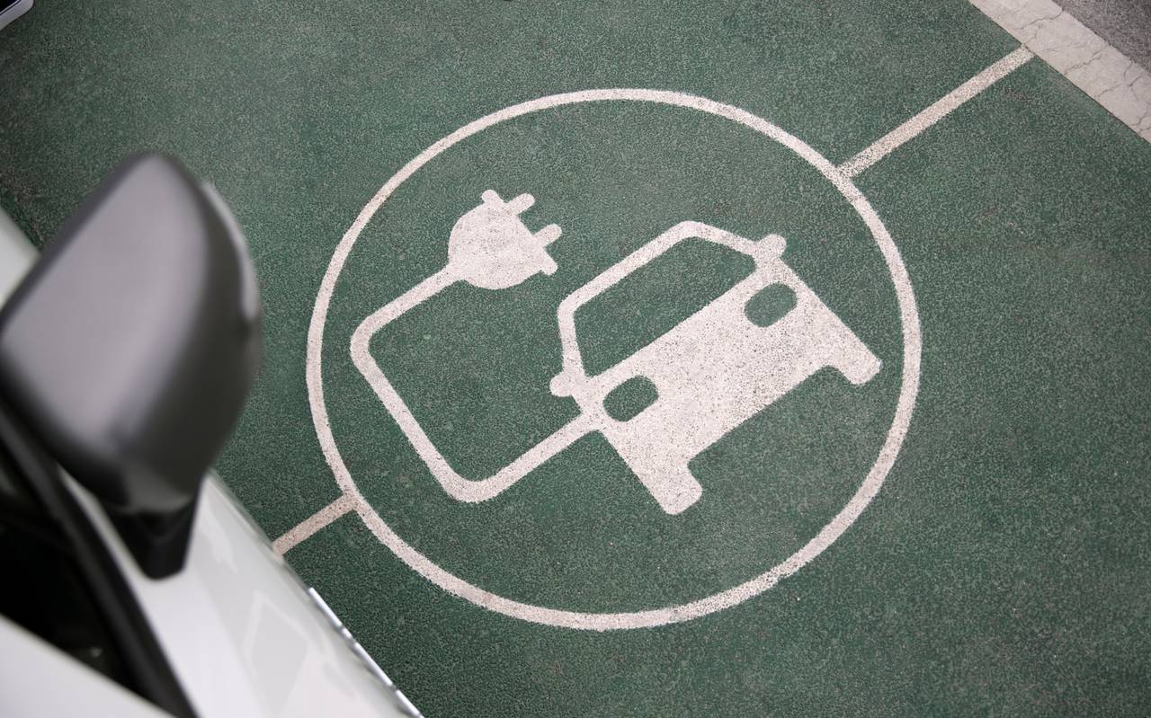 Eine E-Auto Ladestation