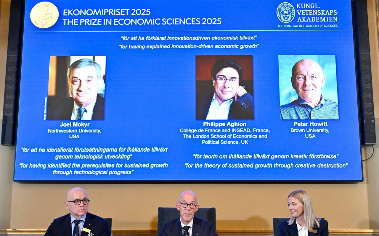 Wirtschaftsnobelpreis für Forschung zu nachhaltigem Wachstum