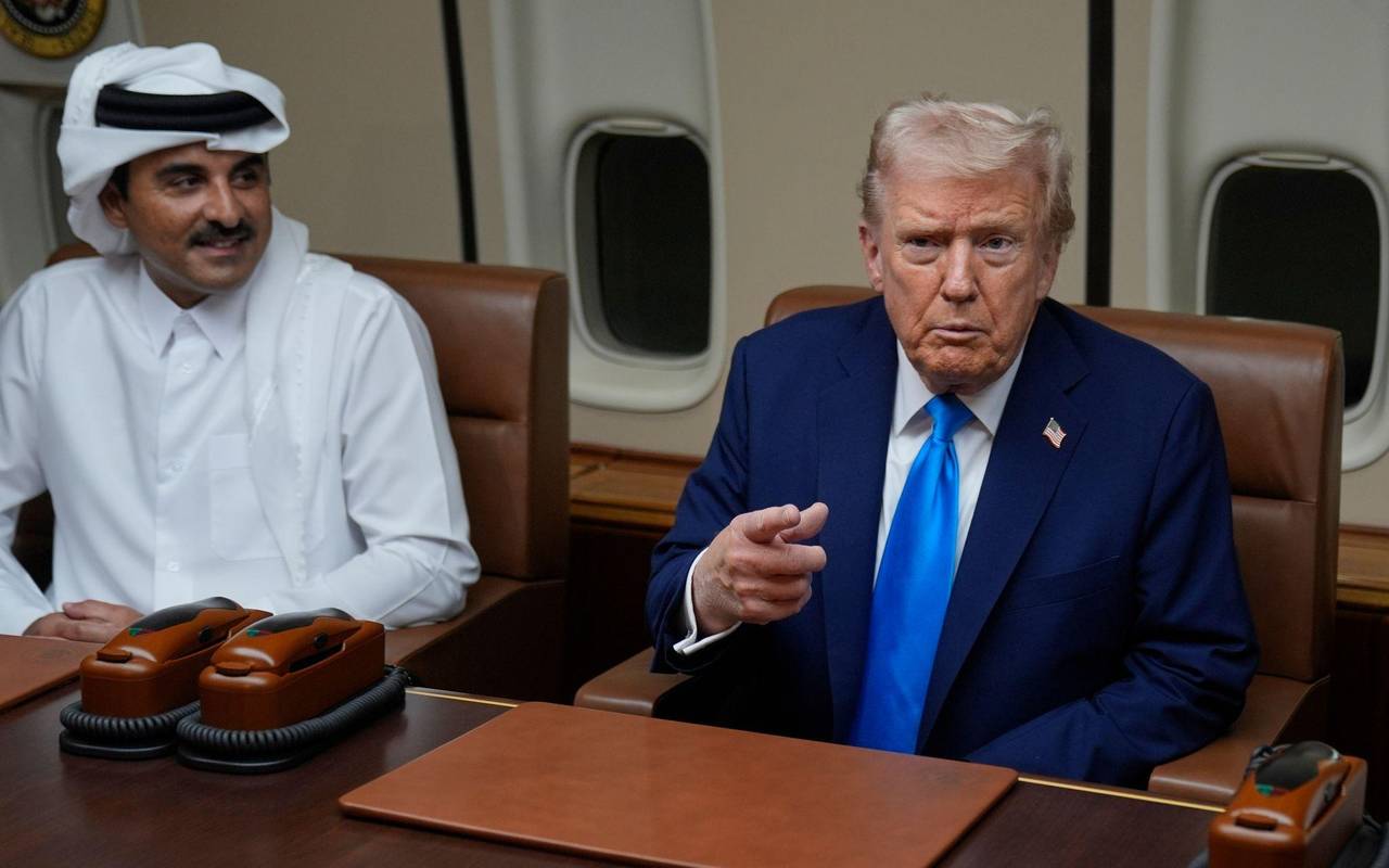 US-Präsident Trump in Katar