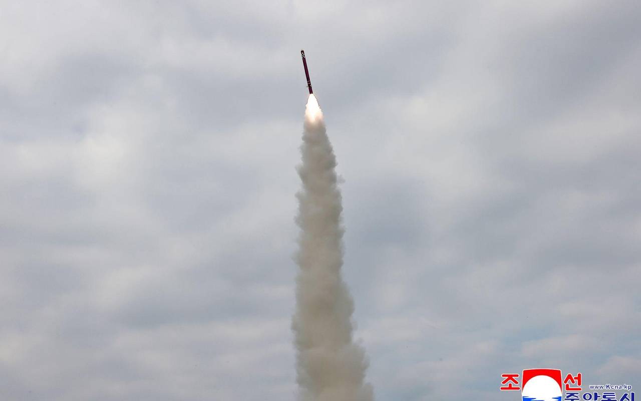 Nordkorea testet strategischen See-Boden-Marschflugkörper
