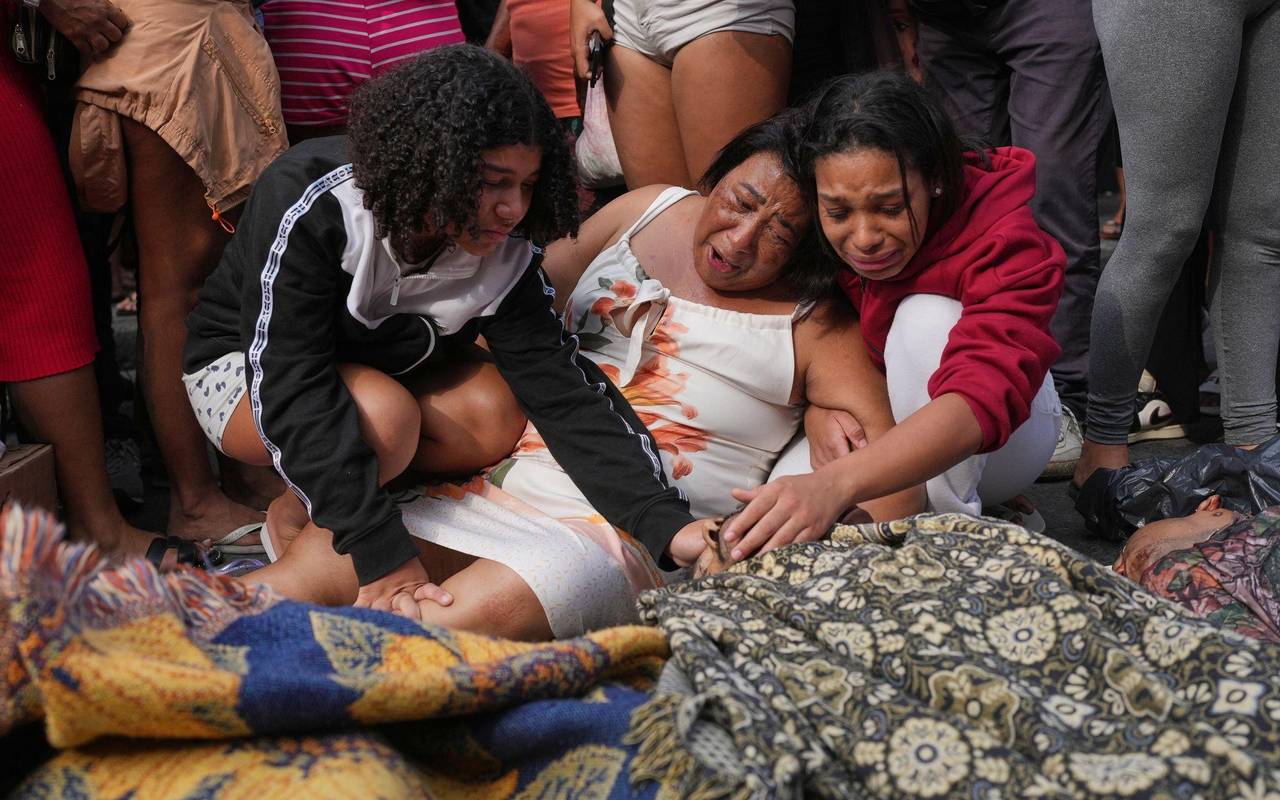 Nach Polizeieinsatz in Favelas in Rio de Janeiro