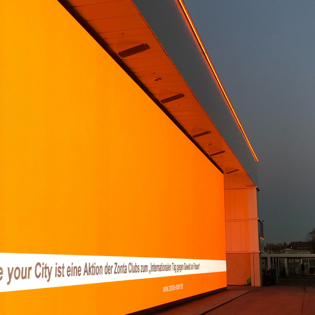 „Orange your City“: Wilo setzt ein sichtbares Zeichen gegen Gewalt