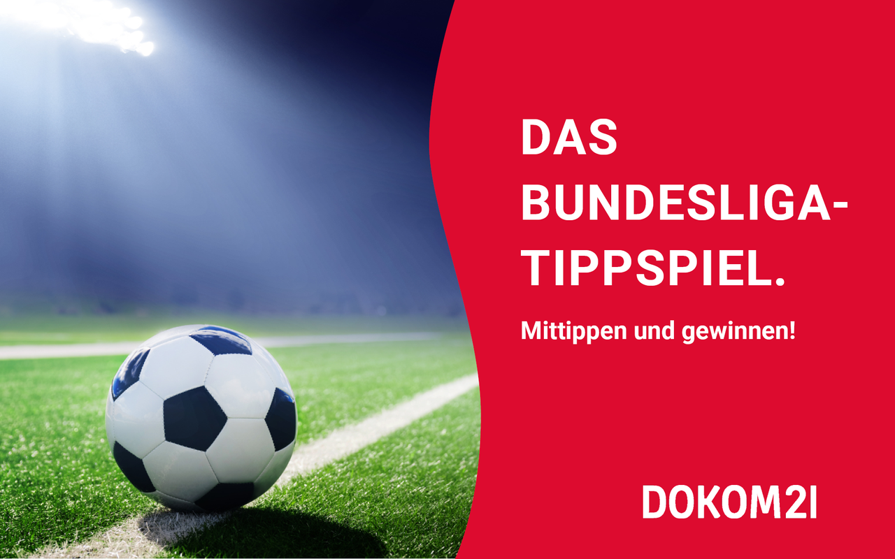 Jetzt für die neue Runde des Bundesliga-Tippspiels registrieren.