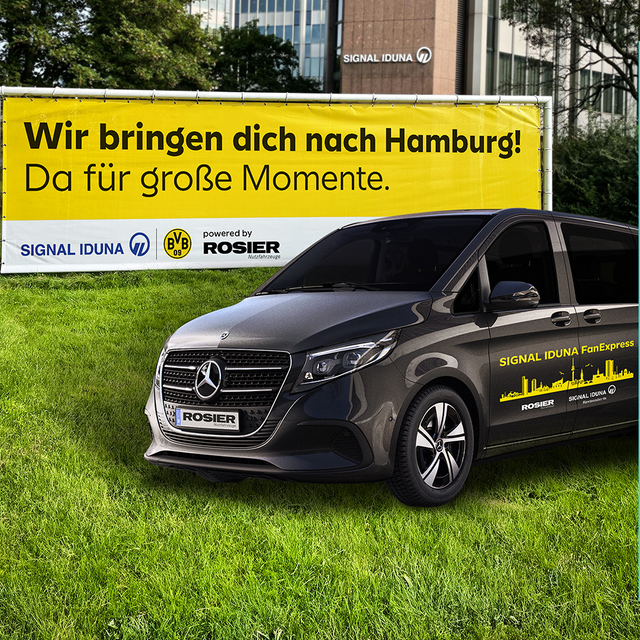 Der FanExpress der Signal Iduna bringt euch zum Auswärtsspiel nach Hamburg.