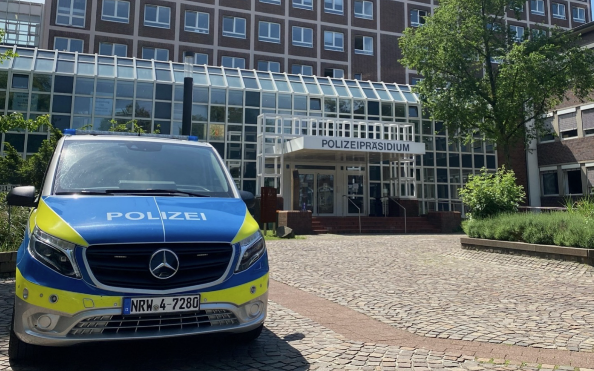 Symbolbild: Das Polizeipräsidium der Polizei Dortmund.