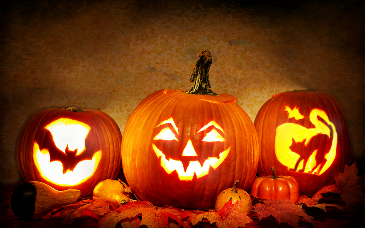 Halloween Kürbisse