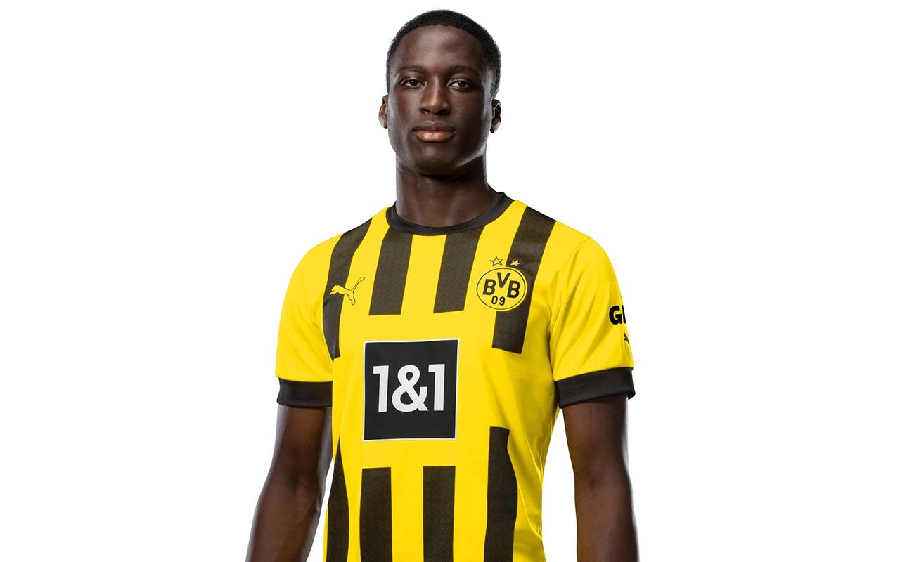 BVB-Spieler Soumalia Coulibaly 2022/2023 