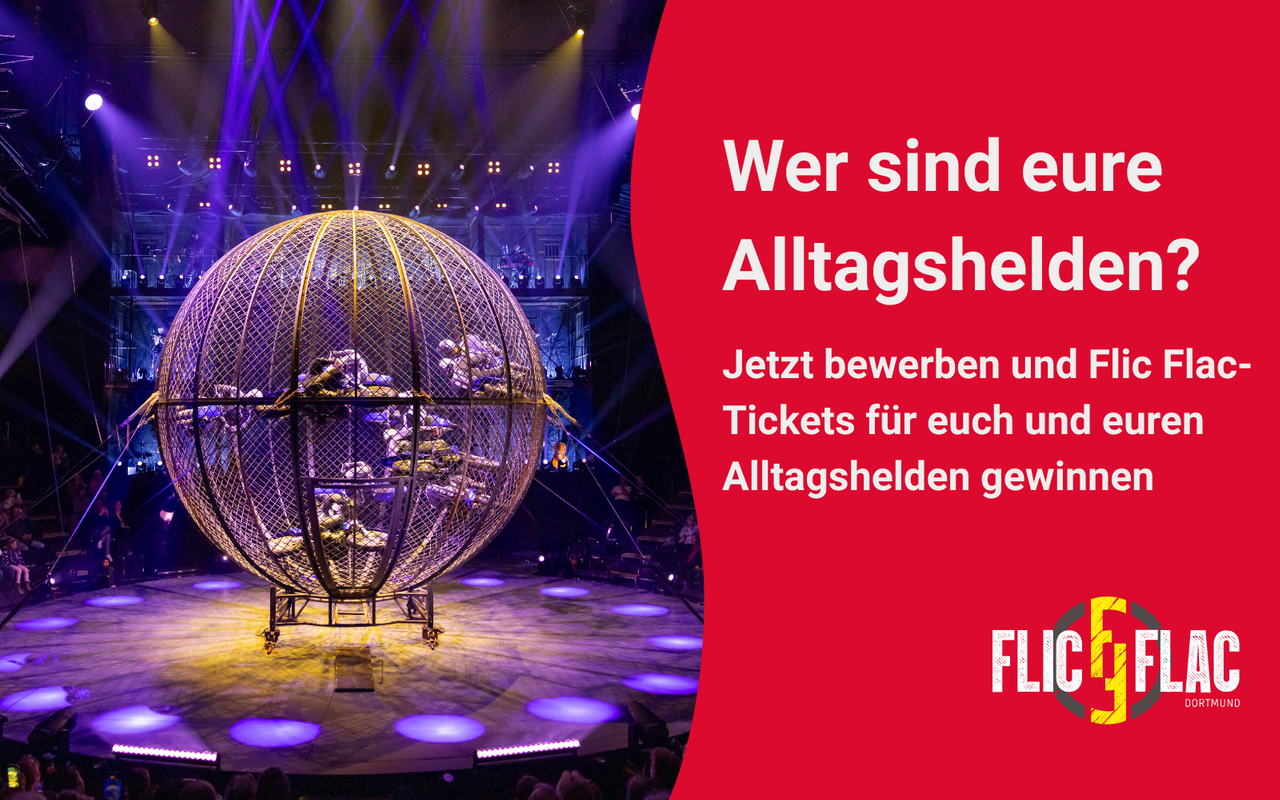 Gewinnt Flic Flac-Tickets für euch und euren Alltagshelden