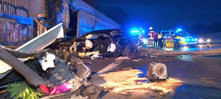 Nach Unfall auf A2 bei Dortmund