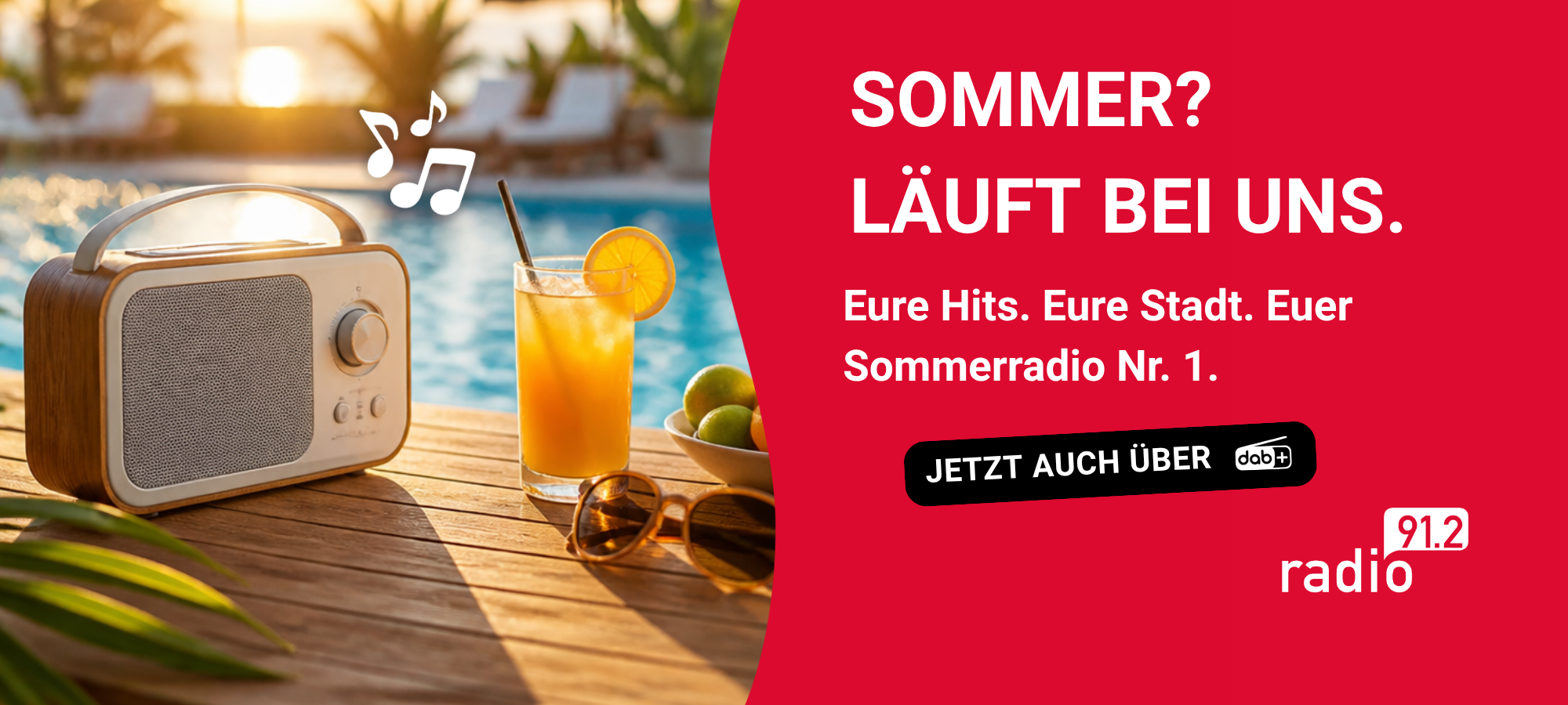 Radio 91.2 - Dein Sommerradio.