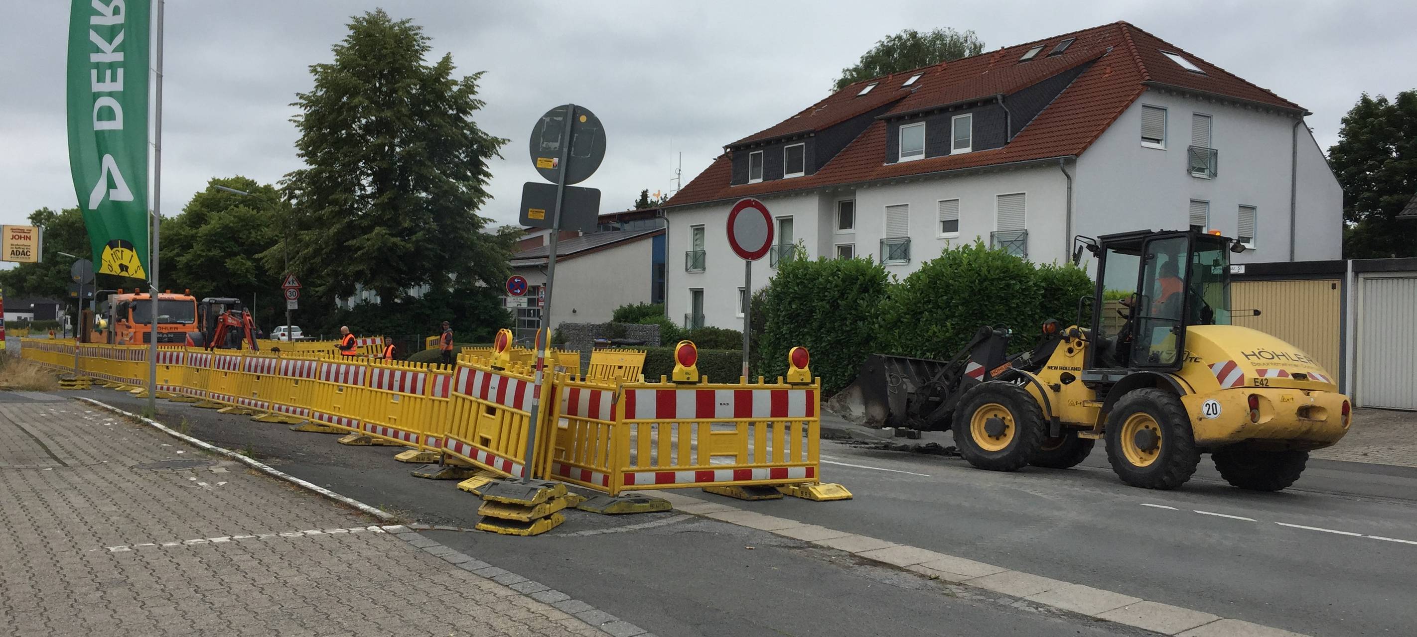 Baustellen in den Sommerferien
