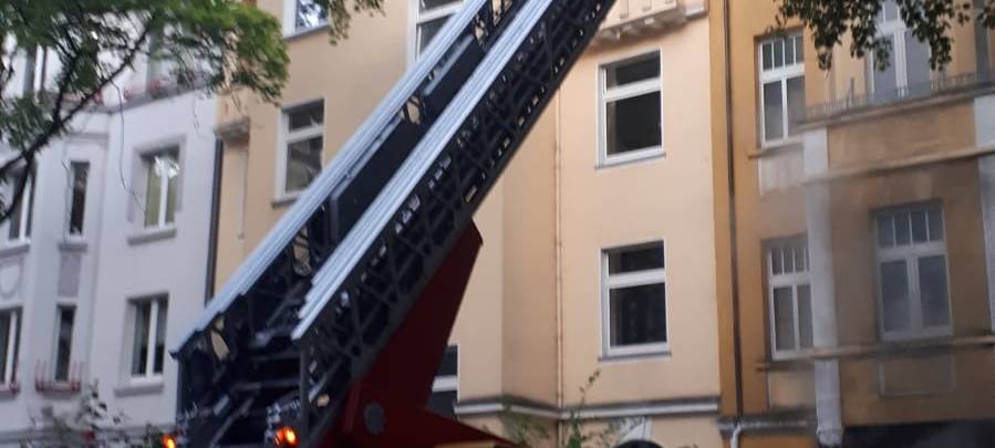 Küchenbrand in Gaststätte