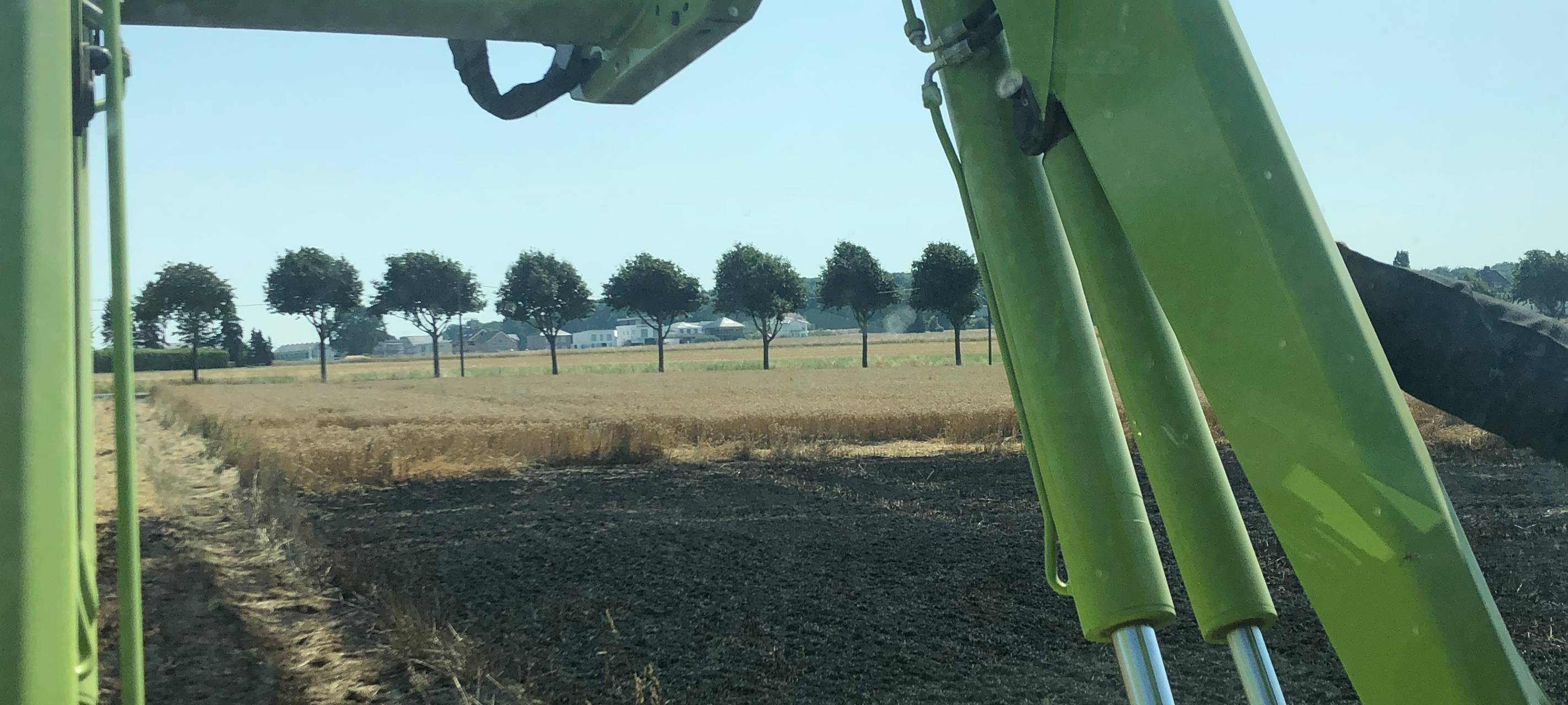 Nach Feldbrand: Zu Besuch bei Landwirt Kuckelke