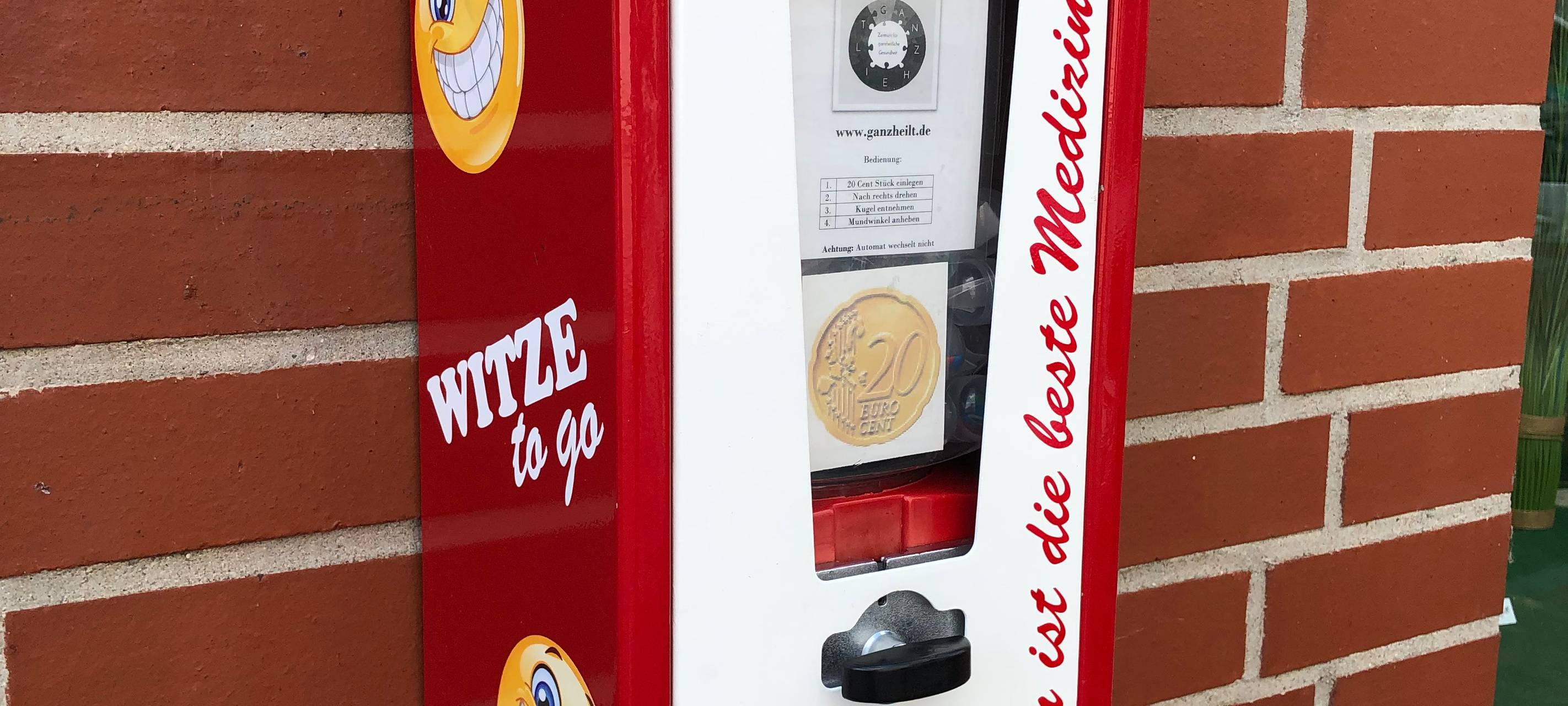 Der Witzeautomat in Dortmund-Hombruch.