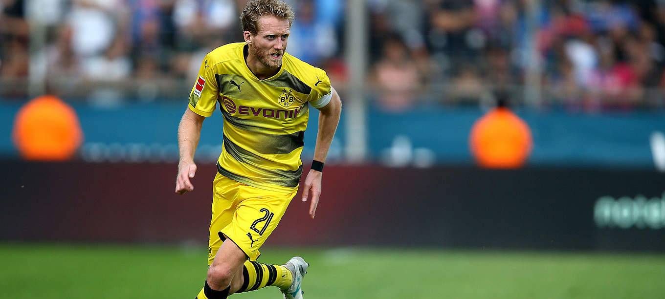 André Schürrle auf dem Spielfeld.