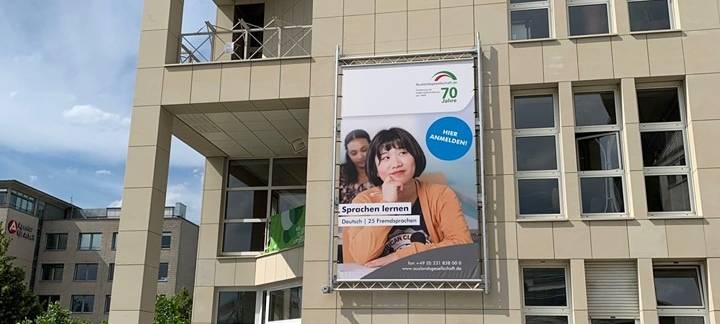 Gebäude der Auslandsgesellschaft in Dortmund.