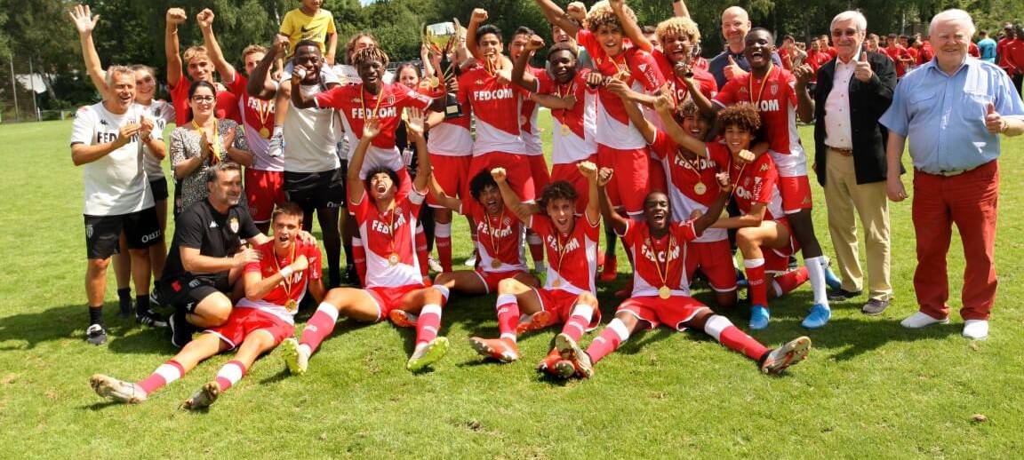 Gewinner des Ruhr Cup International Turniers AS Monaco.