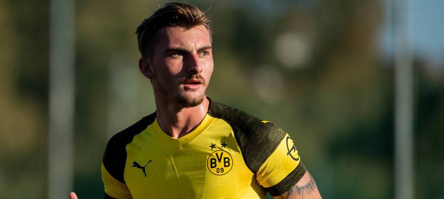 Maximilian Philipp im BVB-Trikot.