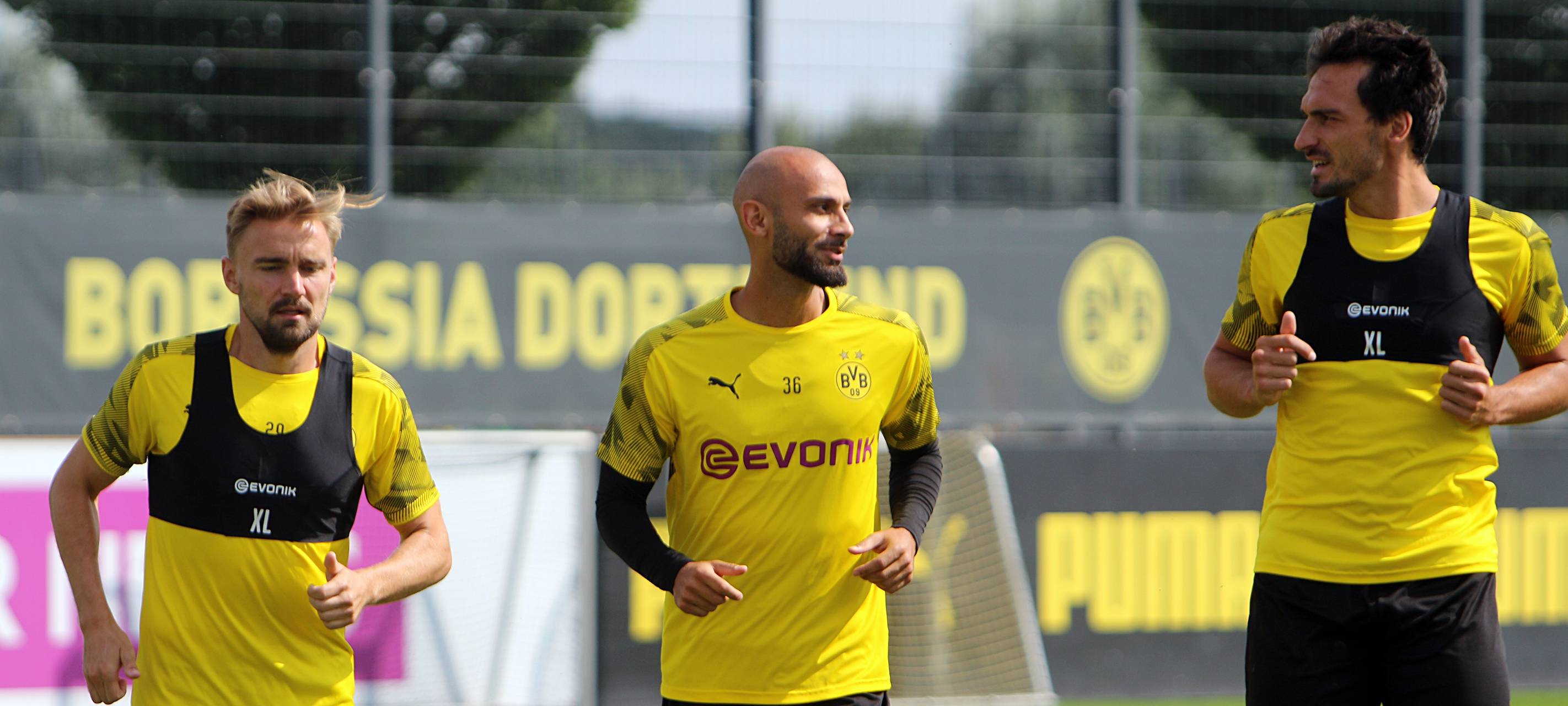 Ömer Toprak im Training mit dem BVB.