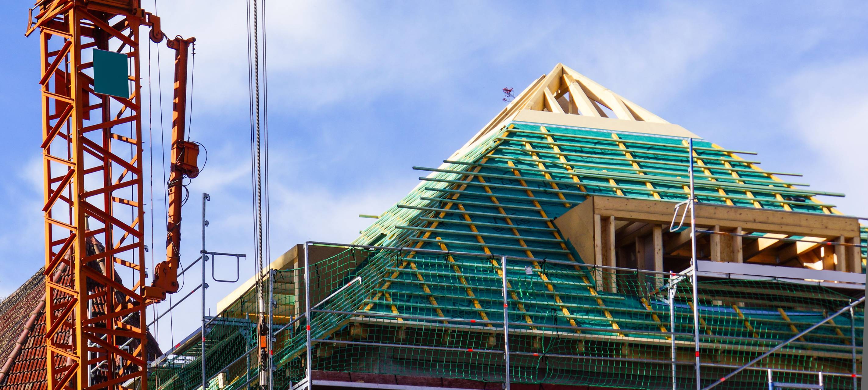 Hausbau (Symbolbild)