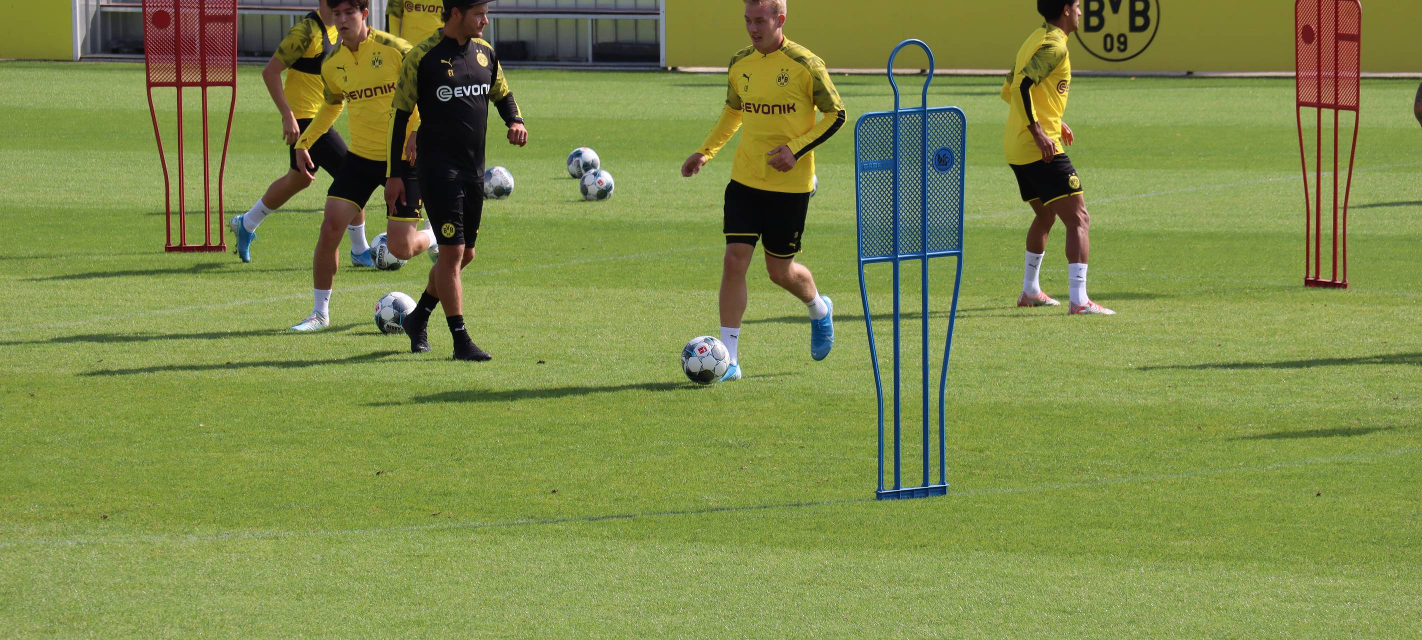 BVB bereitet sich auf ersten Bundesliga-Spieltag vor