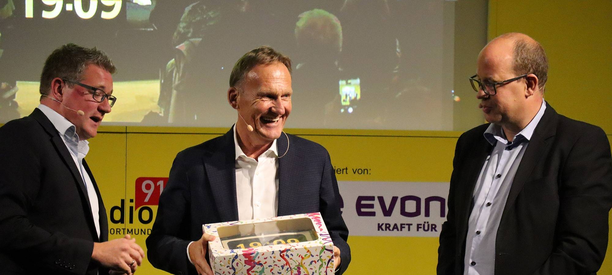 Hans-Joachim Watzke beim Schwarzgelben Talk