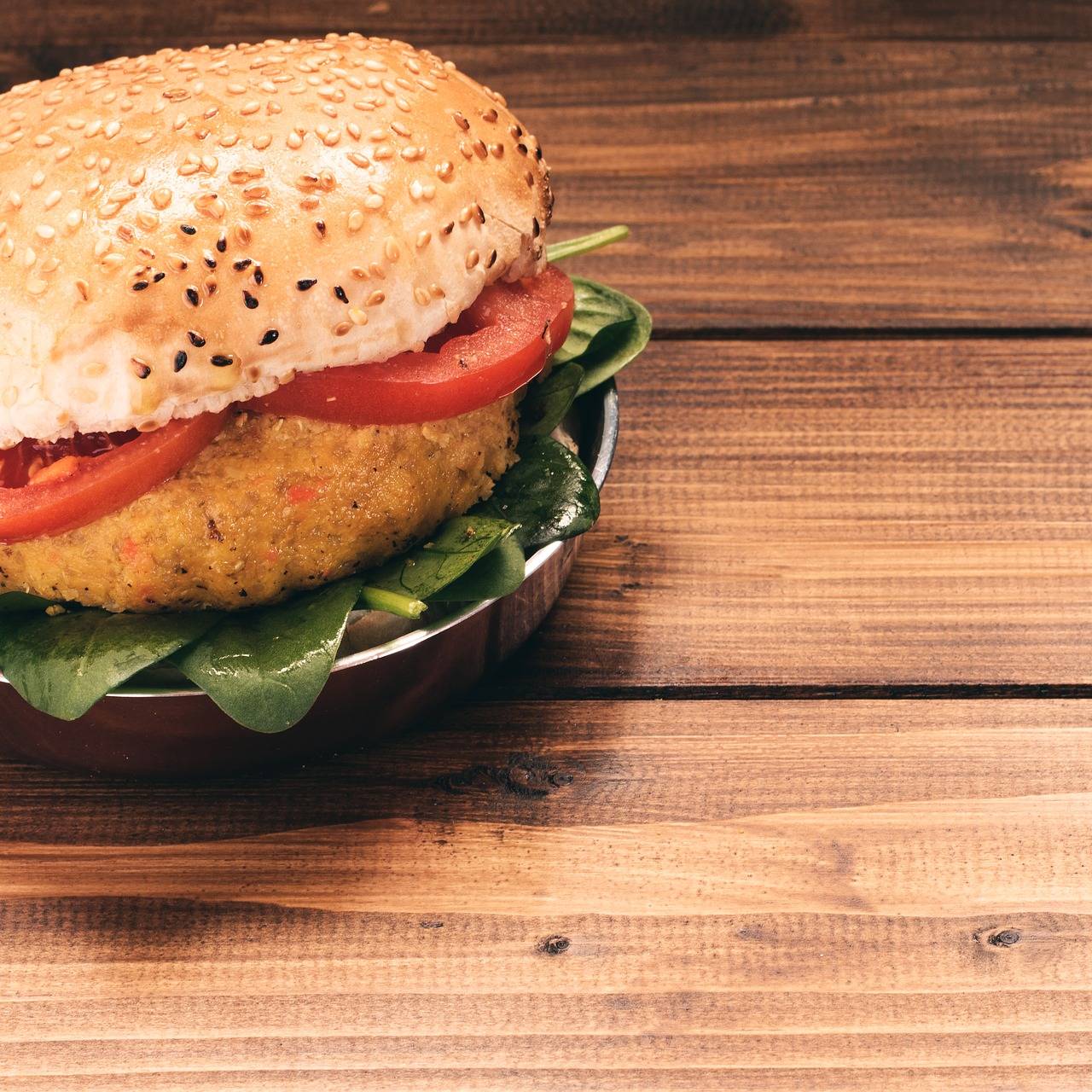 Veggie-Burger (Symbolbild)