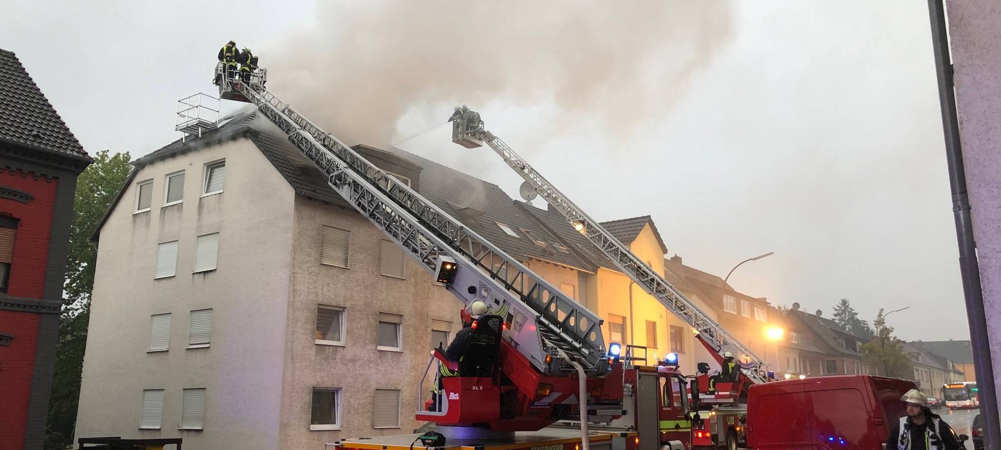 Unwetter sorgt für mehrere Feuerwehreinsätze