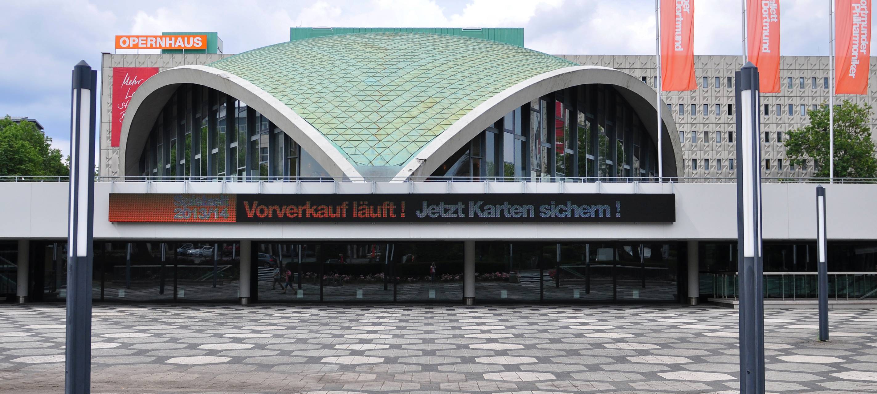 Opernhaus in Dortmund.