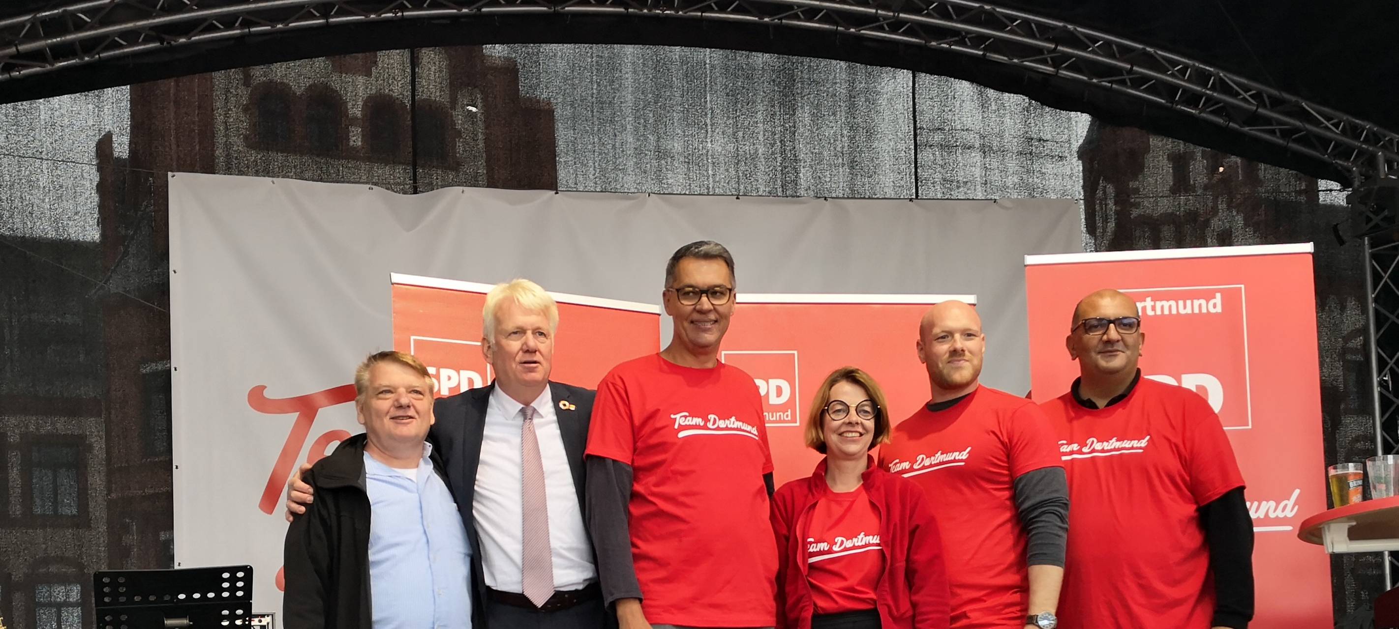 Ullrich Sierau beim Sommerfest der SPD.