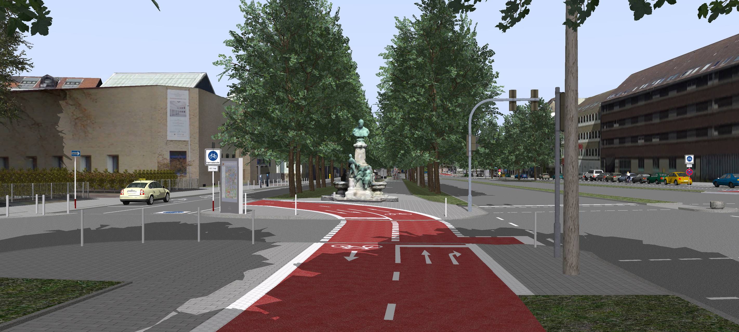 Wall wird zum Radwall