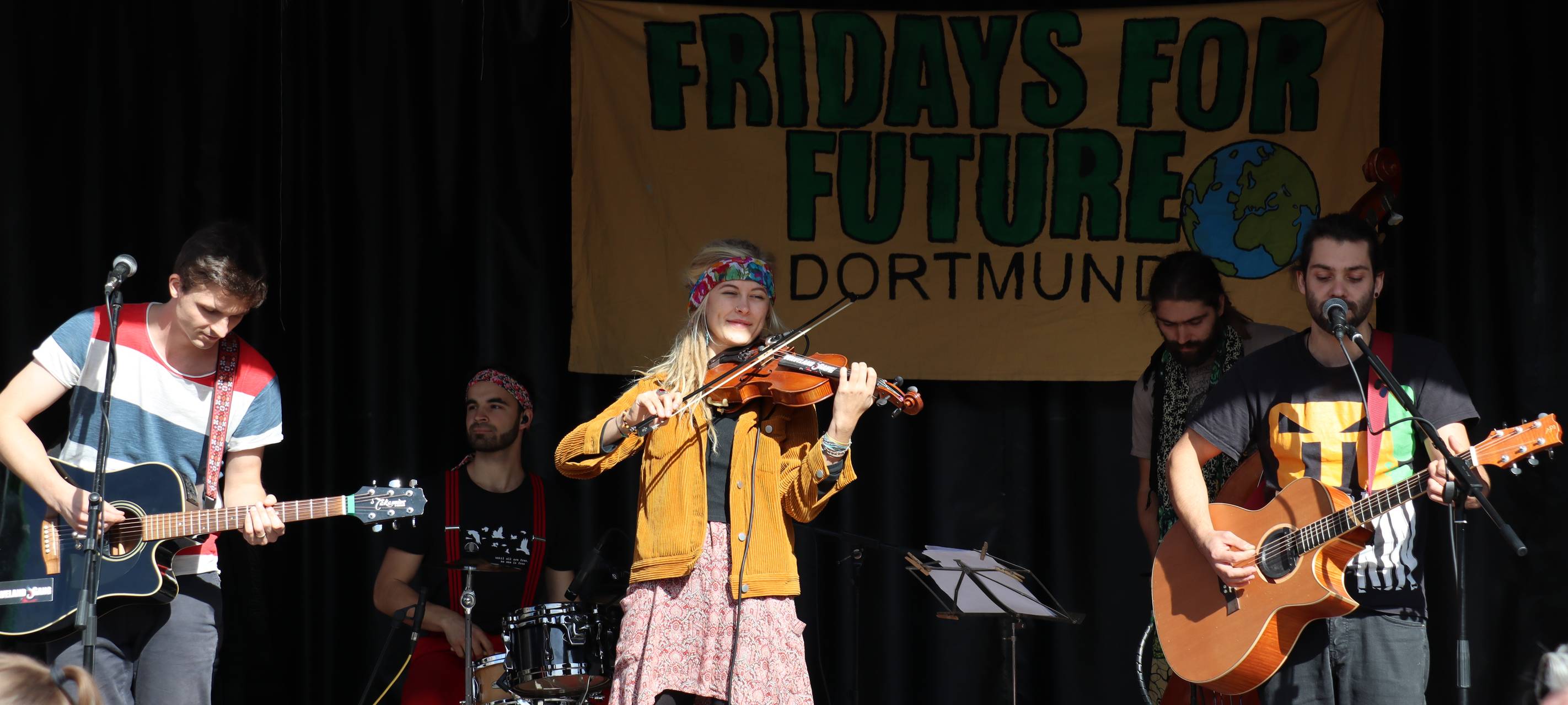 Klimademo in der City