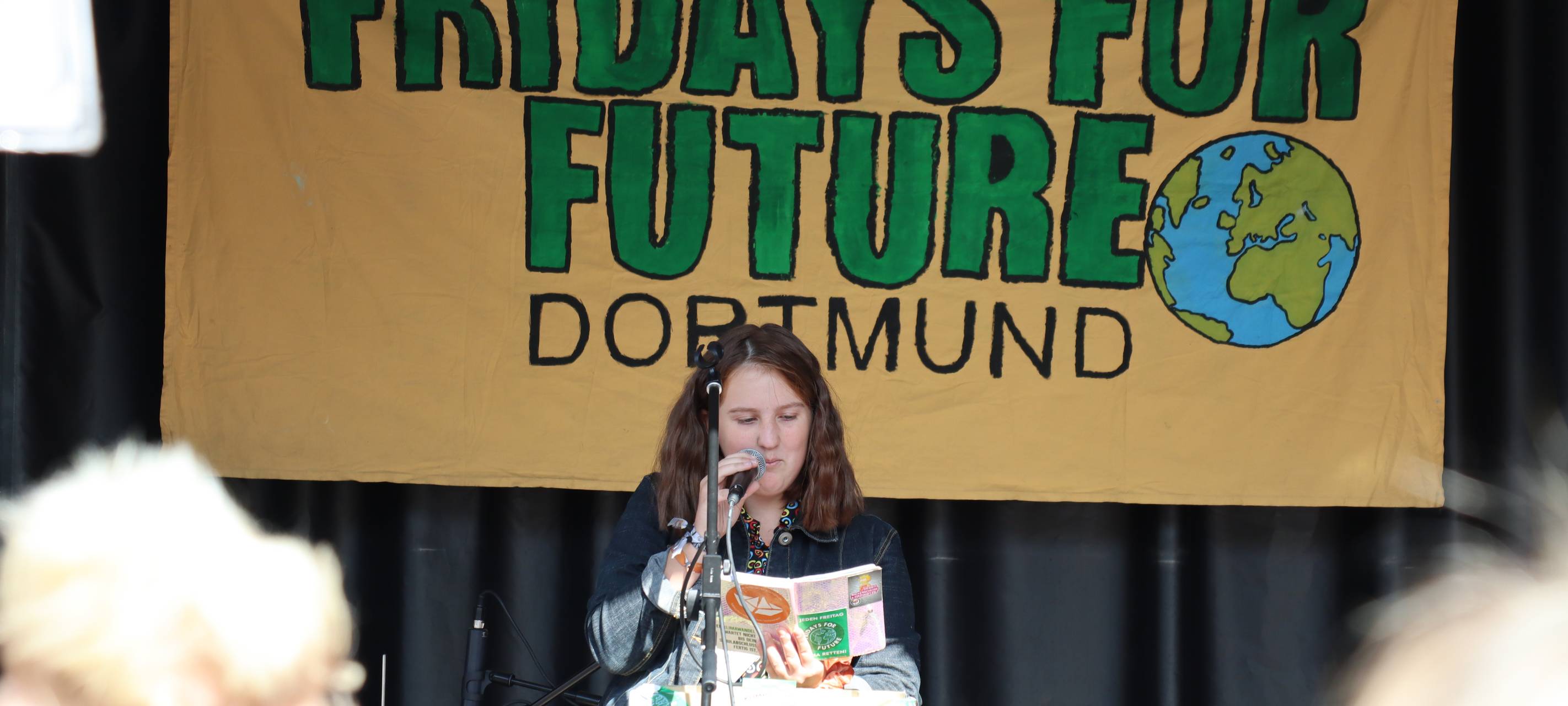 Klimademo in der City