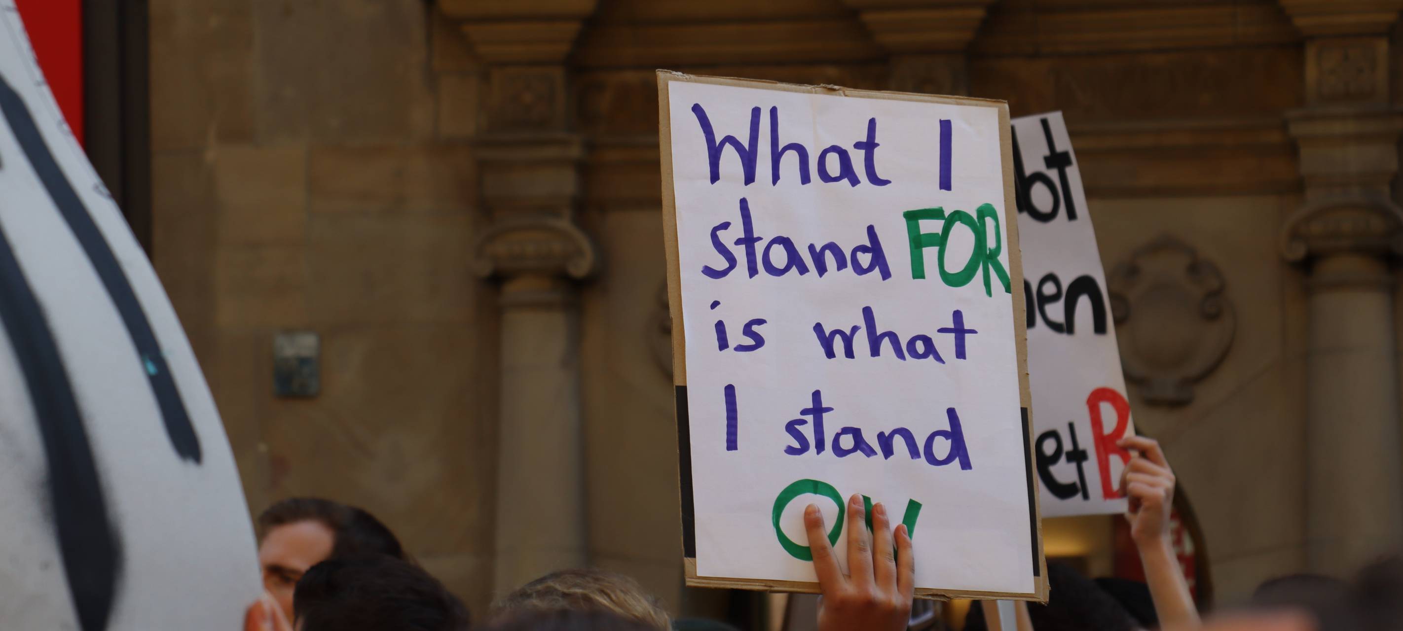 Klimademo in der City