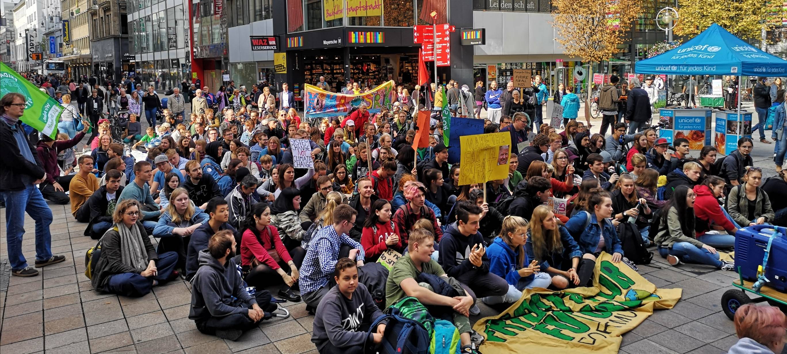 Fridays for Future wieder in kleinerer Besetzung