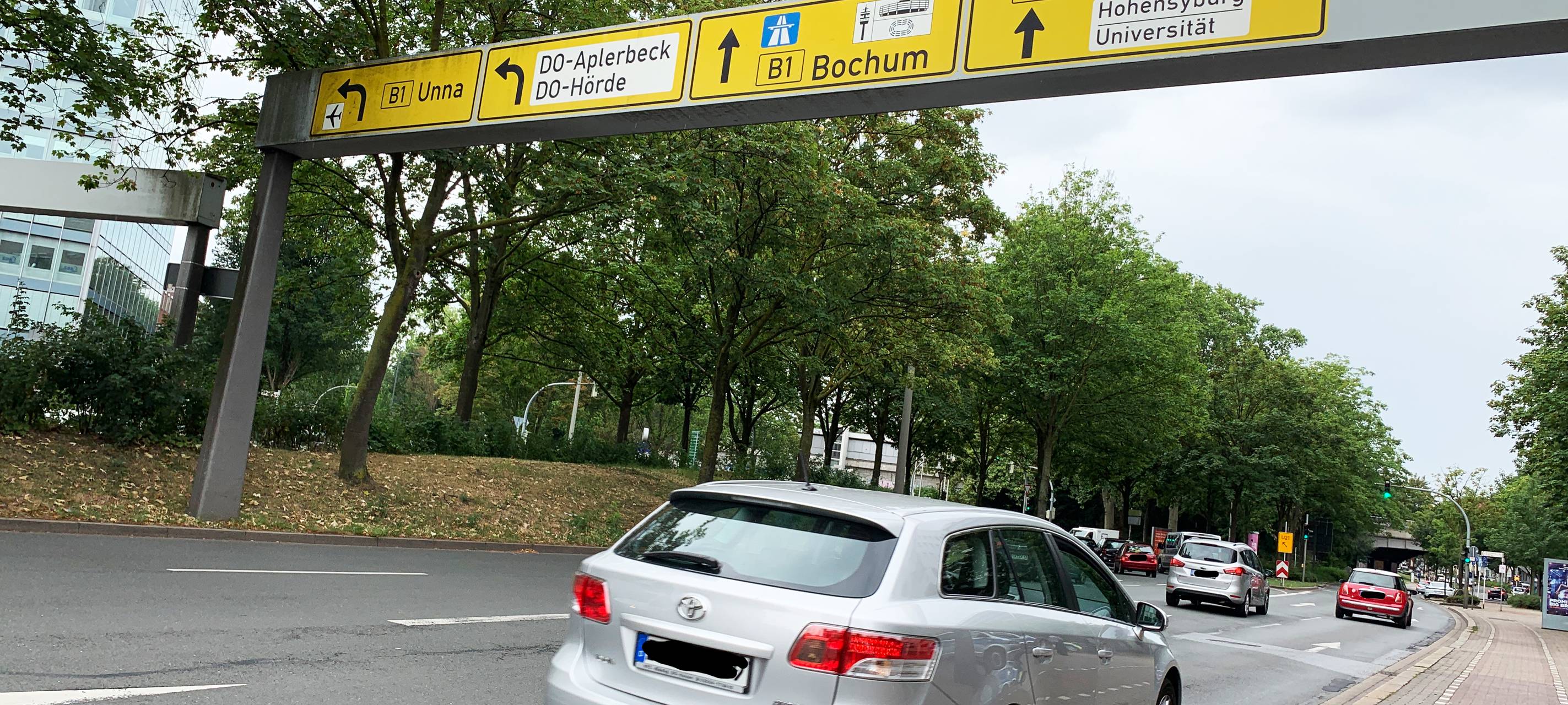 Ruhrallee in Dortmund