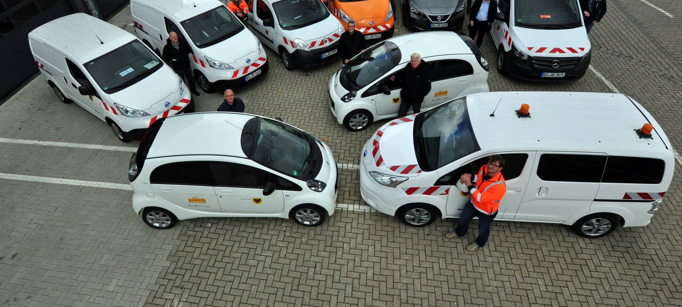 Stadt rüstet Nutzfahrzeuge auf Elektroantrieb um