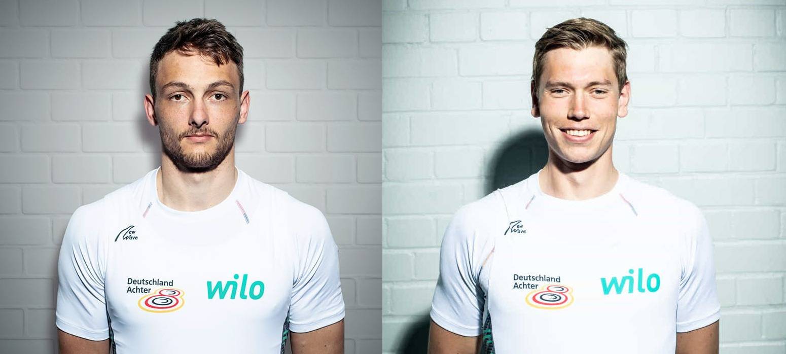 Max Korge und Olaf Roggensack sind jetzt im Team des Deutschlandachters