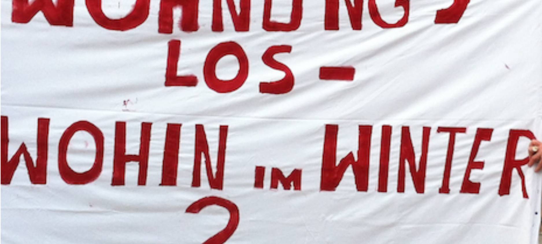 Mehr Maßnahmen zum Schutz von Obdachlosen