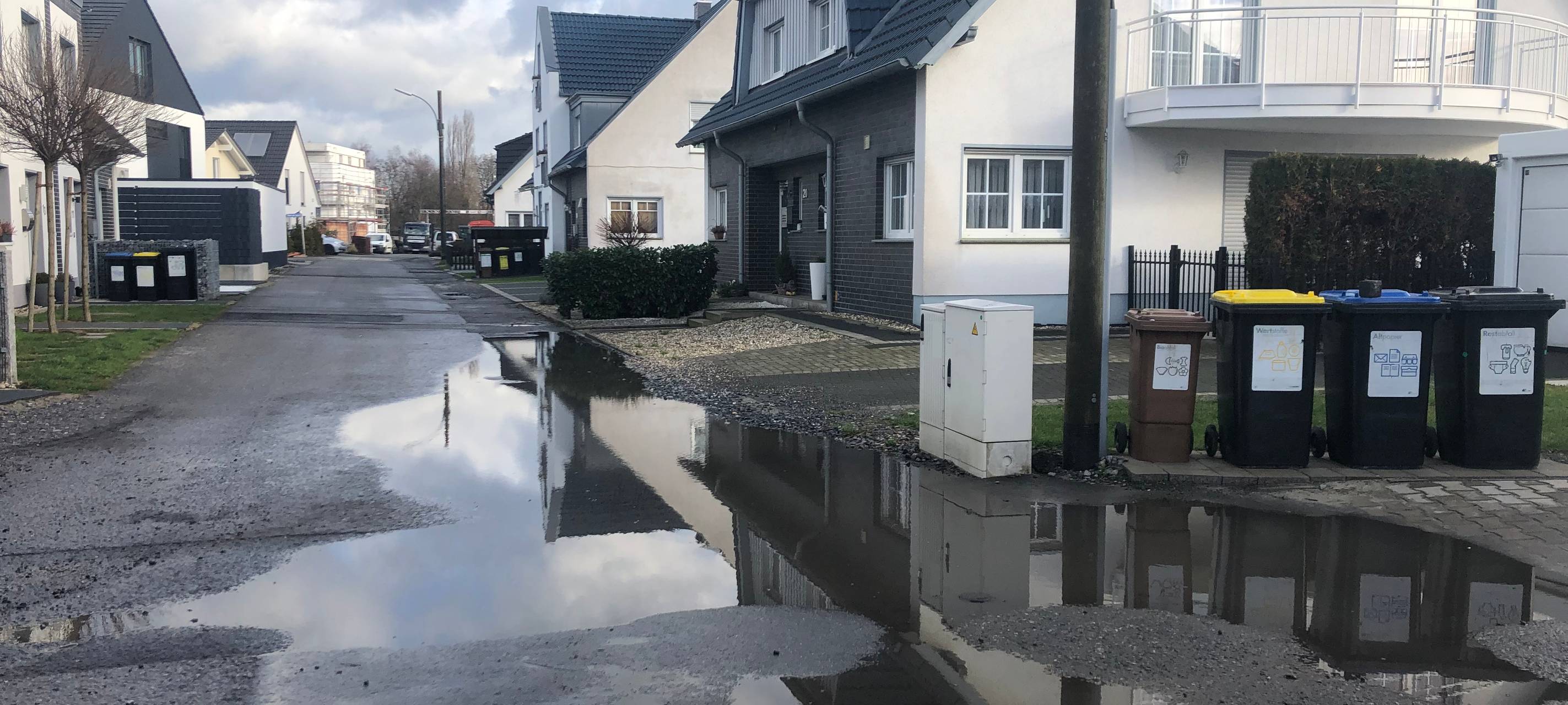 Straßenausbau im Neubaugebiet Erdbeerfeld