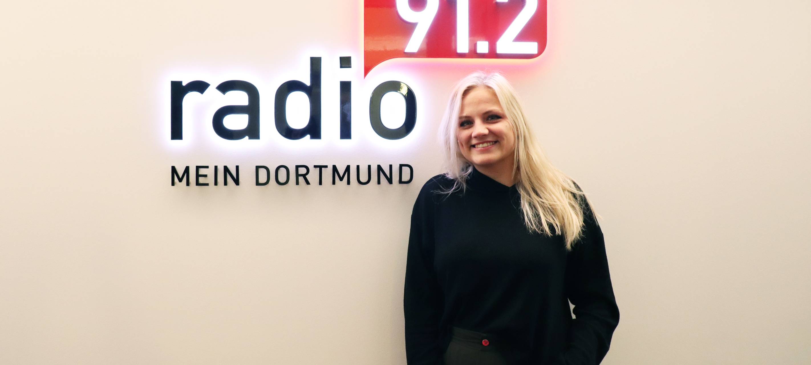 Dortmunderin und The Voice of Germany Teilnehmerin Jo Marie Dominiak bei Radio 91.2